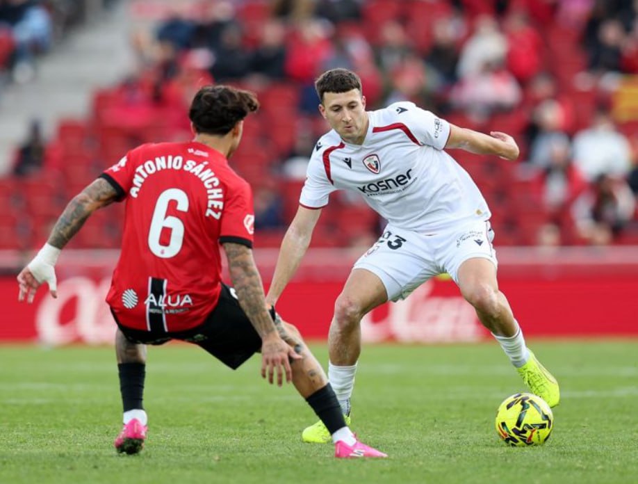 RCD Mallorca vs Osasuna (20:00 – 29/11) | Xem lại trận đấu